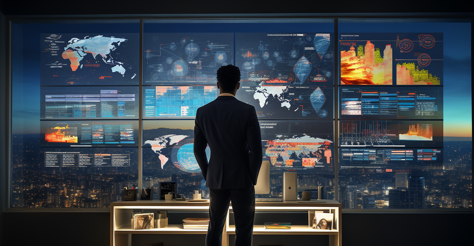 Business intelligence dashboard for monitoring business data, analytics and performance