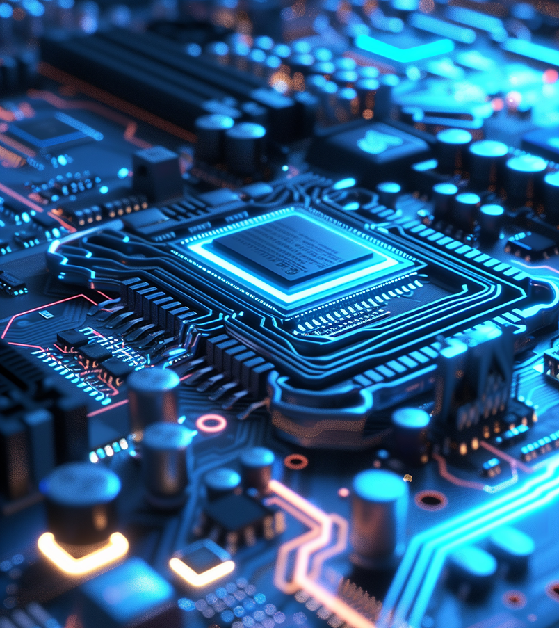 AI processor integrated into an embedded electronic system