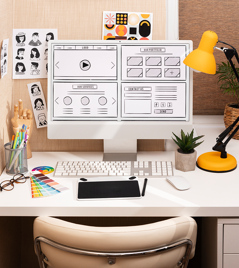 Frontend and backend web development for custom websites and web applications
