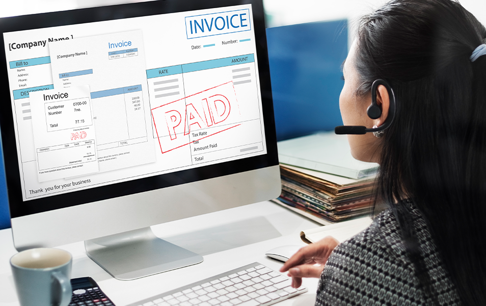 Invoice payment tracking and billing management software