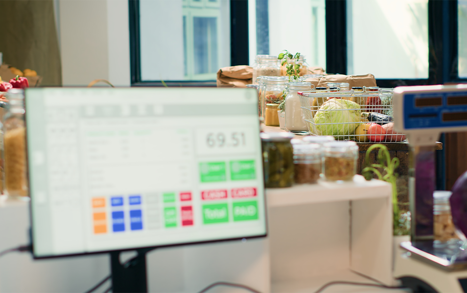 Retail POS billing system for checkout, payments, and product sales