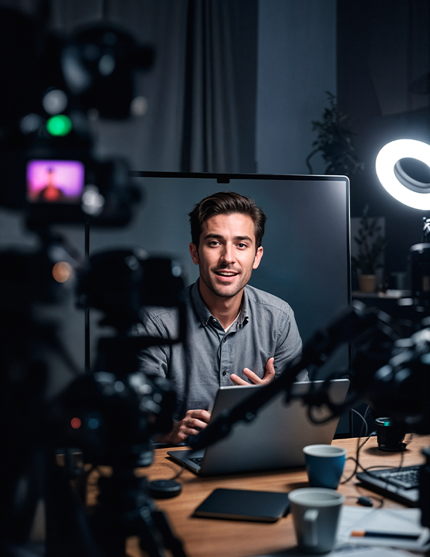 Social media content creation and video production for digital marketing campaigns
