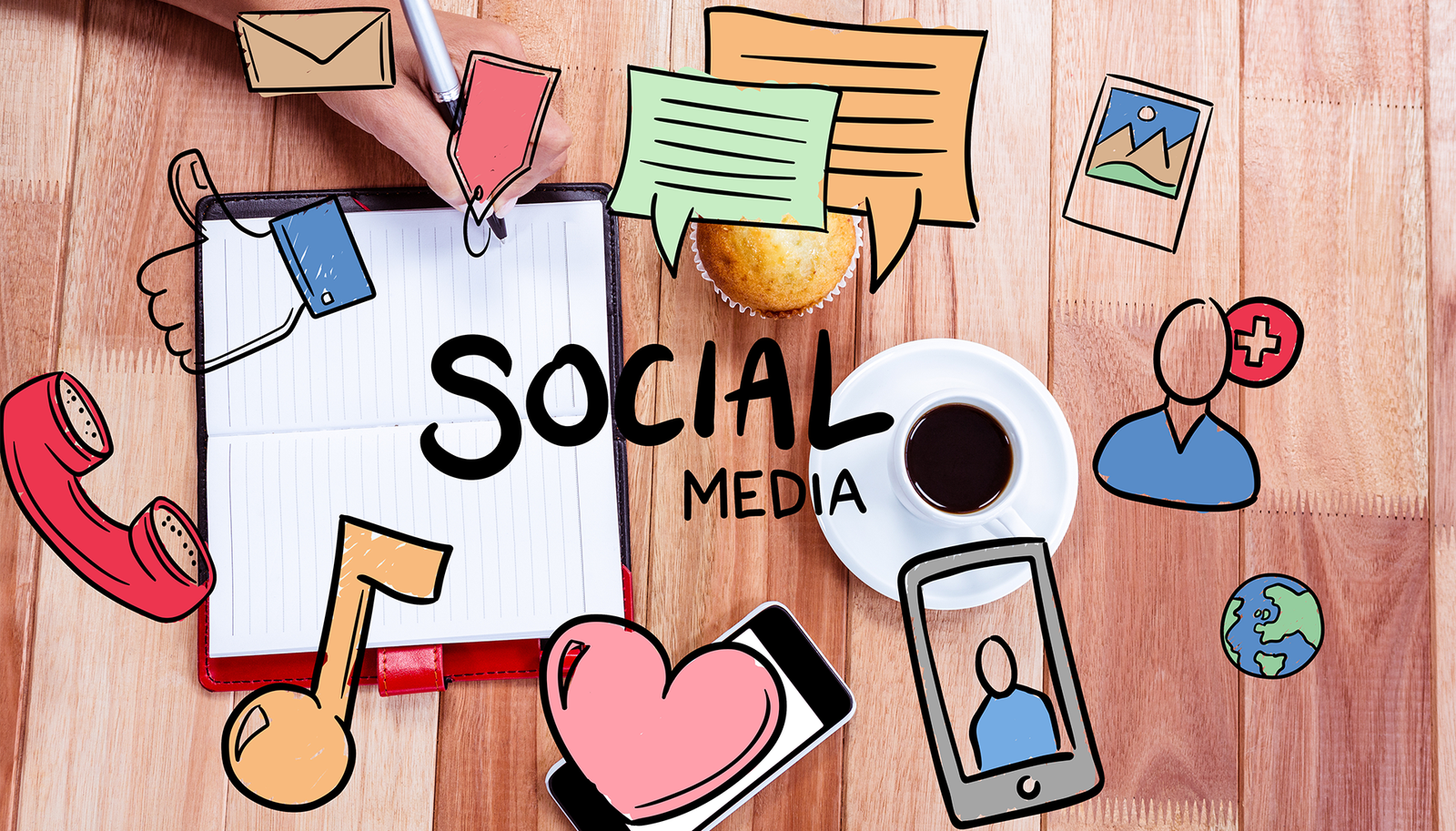 Social media and content marketing services for building brand awareness and audience engagement