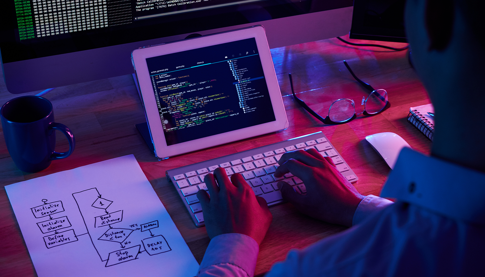 Software testing and technical support services for websites, applications, and software systems