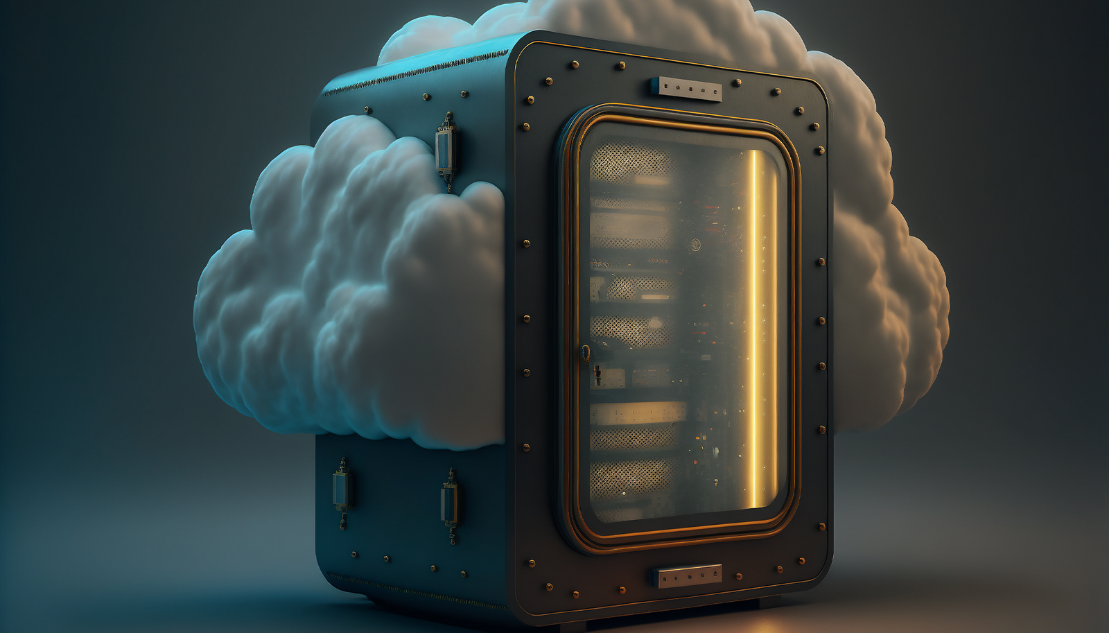 Cloud server infrastructure for reliable website hosting services